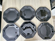 6 Assiettes Plates Luminarc