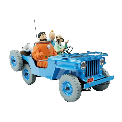 Moulinsart tintin la jeep - tintin,