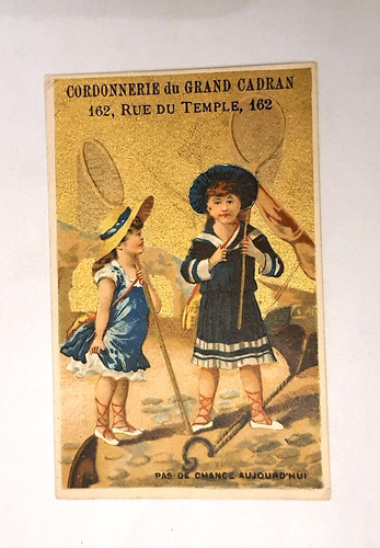 Chromo ancien cordonnerie - chromo,