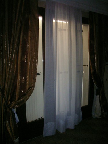 Voilage store tergal lin - store,