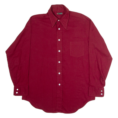 Chemise unie mcgregor rouge - unie, À