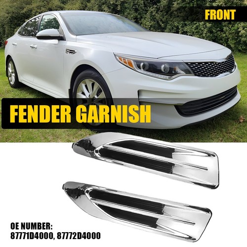 Front fender garnish side - front,