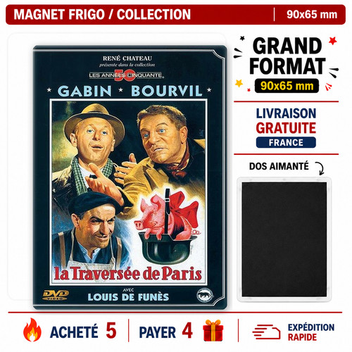 Magnet frigo traversée - traversée, de