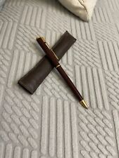 Waterman Stylo Executive Marbré Marbled Ballpoint Pen 18K Goldplated Trim