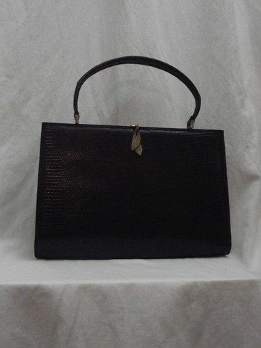 Sac lezard noir des - sac, en