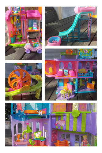 Lot polly pocket bâtiments - lot,