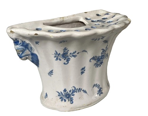 Bouquetière faïence du - bouquetière,