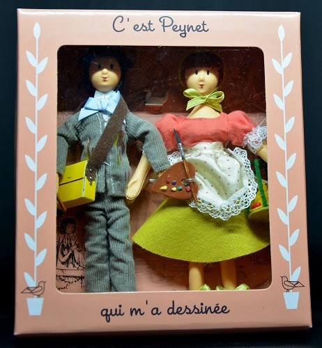 Poupées couple mimi pinson - ,
