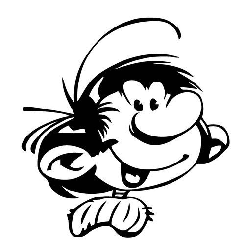 Sticker autocollant gaston - sticker,