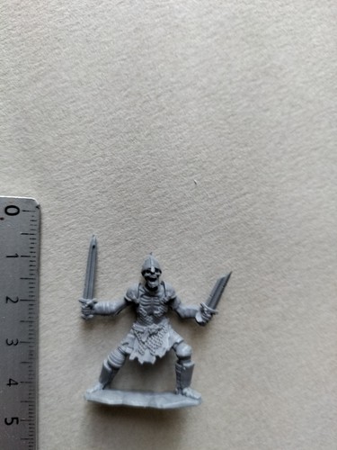 Black skeleton warrior - black,