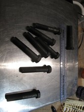 5/8-18 x 3.5" Grade 8  Bolt Spindle King Pin Bolt Go Kart Weld Chassis - 2pcs