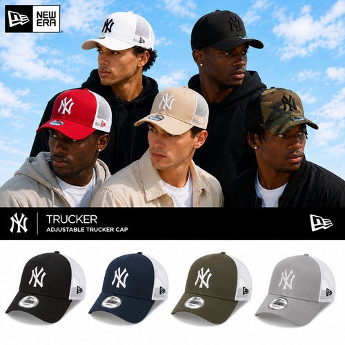 Casquette trucker new era - era,