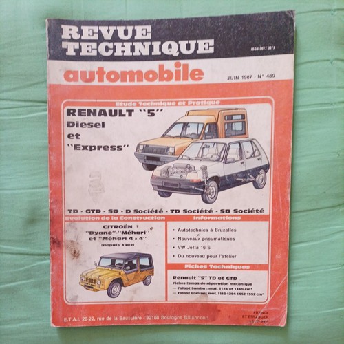 Revue technique renault - revue,