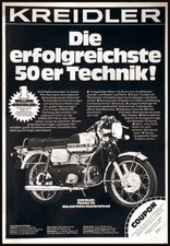 Kreidler Florett RS, original advertising from 1976