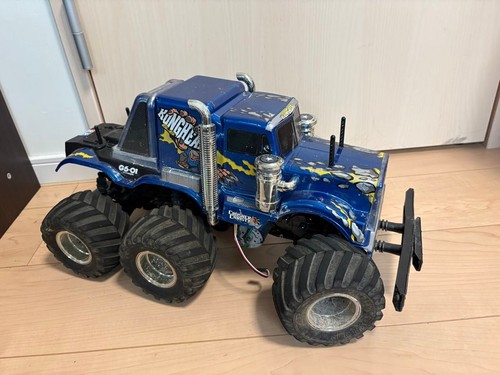 Camion bleu tamiya konghead - rc,
