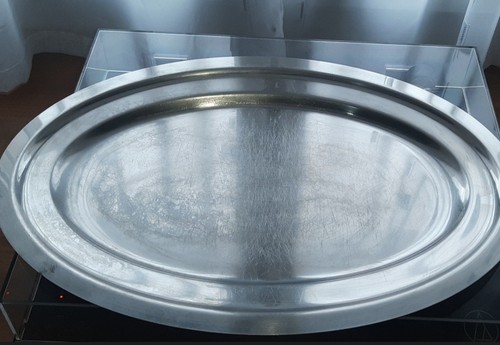 Grand plat ovale inox - grand, 18/10