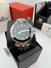 Tissot Seastar 1000 Automatic Black Dial Watch T120.407.37.051.00 Steel Band