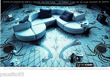 ADVERTISING ADVERTISING 116 1989 Roset Line (2p) Scala Sofa by A Hieronimus