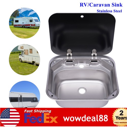 Caravan camper kitchen - kitchen, sink