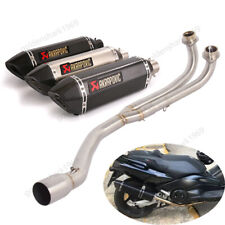 For Yamaha TMAX 500 2001-2007 Full Exhaust System Front Link Pipe Muffler Escape
