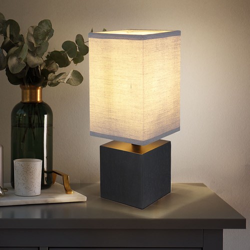 Lampe table bois - lampe,