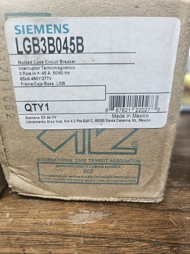Lgb3b045 siemens new box - siemens,