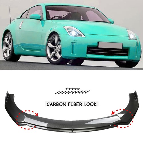 Front bumper lip spoiler - front,
