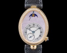 Breguet 8908BR/5T/964 D00D Reine De Naples Phase De Lune 18K Rose Gold "MOP"