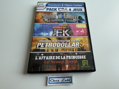 Pack usa jeux statue - pack, 4