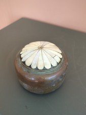 Boite Vintage Laiton Nacre