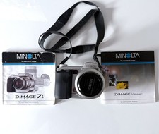 Konica Minolta DiMAGE 7i 5 MP Digital Camera. 7x Optical Zoom Tested Works!!