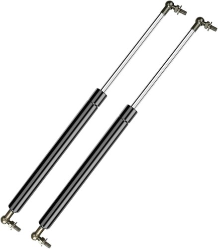 Front hood lift - hood, supports