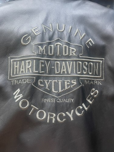 Authentique blouson moto cuir - blouson,
