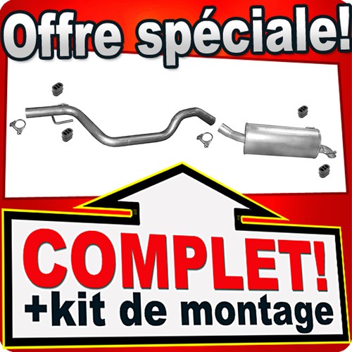 échappement pour opel zafira - pour,
