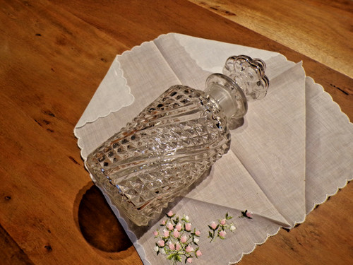 Ancien flacon vide verre - en,
