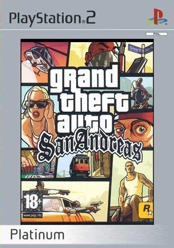 Gta san andreas - san, platinum