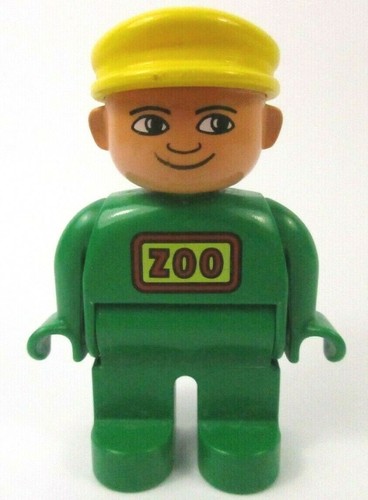 Figurine lego duplo zoo keeper - figurine,