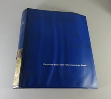 Service Information Hanomag-Henschel Express Transporter F 20 - 36 Stand from 1971