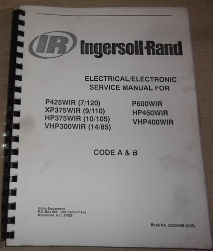 Ingersoll rand p425wir - ingersoll,