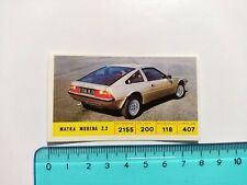 Autocollant Matra Murena 2,2