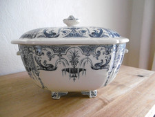 SOUPIERE FAIENCE GIEN XIX ème