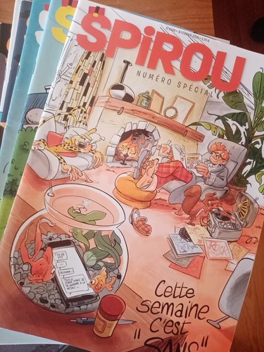 Lot magazines spirou - de, très