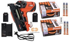 Cloueur PASLODE IM90Xi PROMOTION avec 2. Batterie et 5000 clous 3,1 x 90 mm +...
