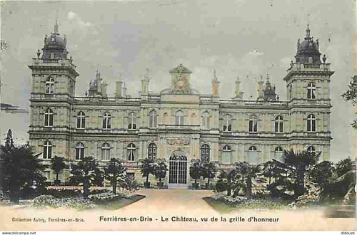 Old postcard ferrières - old, 77