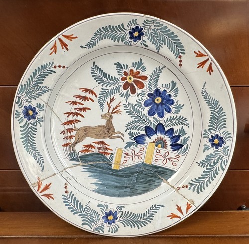 Ancien grand plat xviiie - ancien,