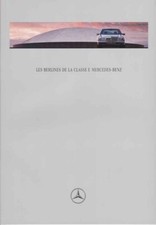 Catalogue Brochure Mercedes E