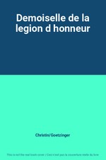 Demoiselle de la legion d