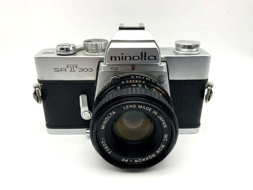 Minolta srt 303 argent - 303, bon