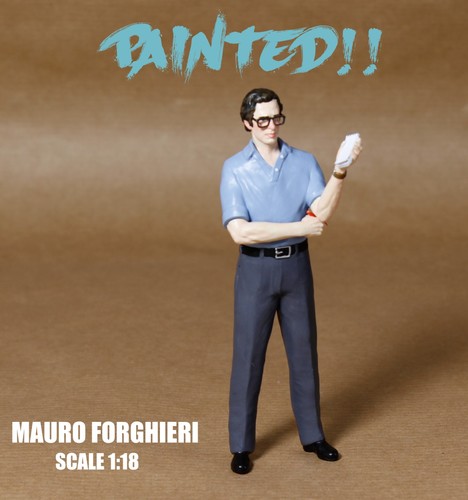 Mauro forghieri painted figure - forghieri,
