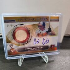 2024 Topps Pristine Pieces Heston Kjerstad RC Auto Relic /50